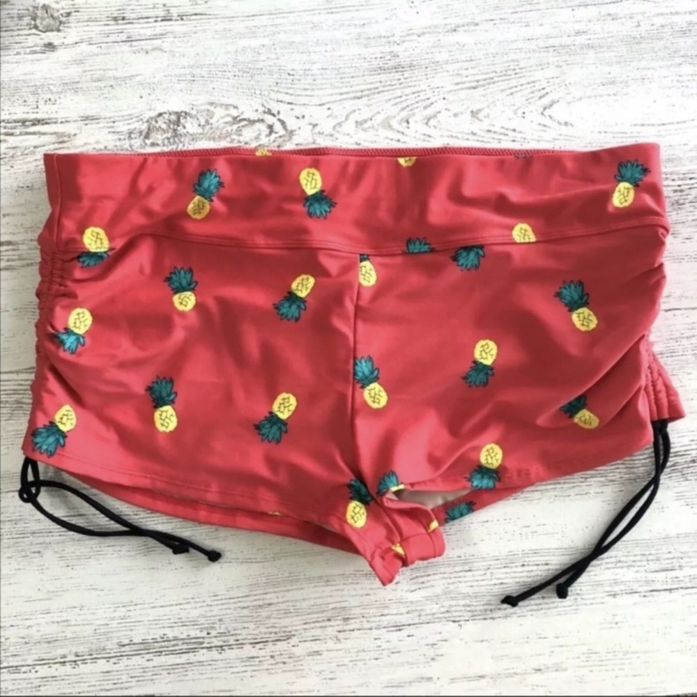 cacique boyshort swim bottoms size 20